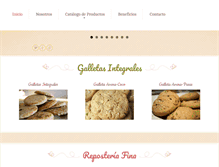 Tablet Screenshot of galletasmitzy.com